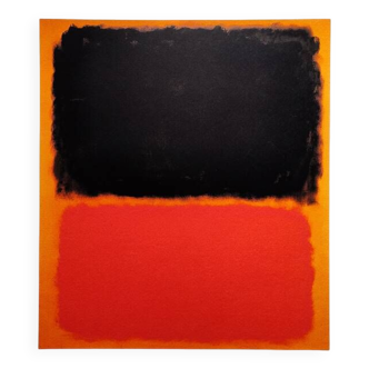1980s Original Gorgeous Mark Rothko Limited Edition Lithograph