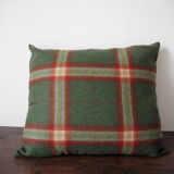 Tartan cushion cover