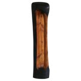 Large wooden sculpture "Black Elegance" by Ole Wettergren, Denmark, 1990s.