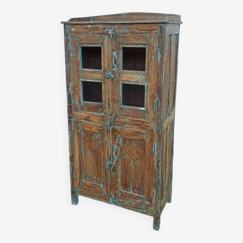 Old wooden cabinet with 4 doors