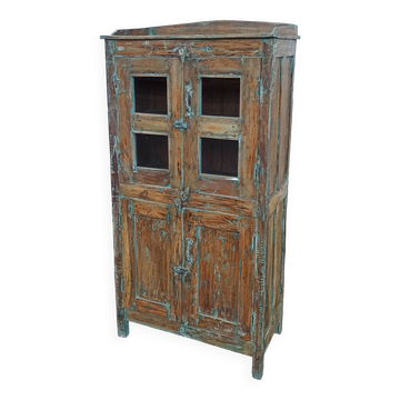 Armoire ancienne en bois avec 4 portes