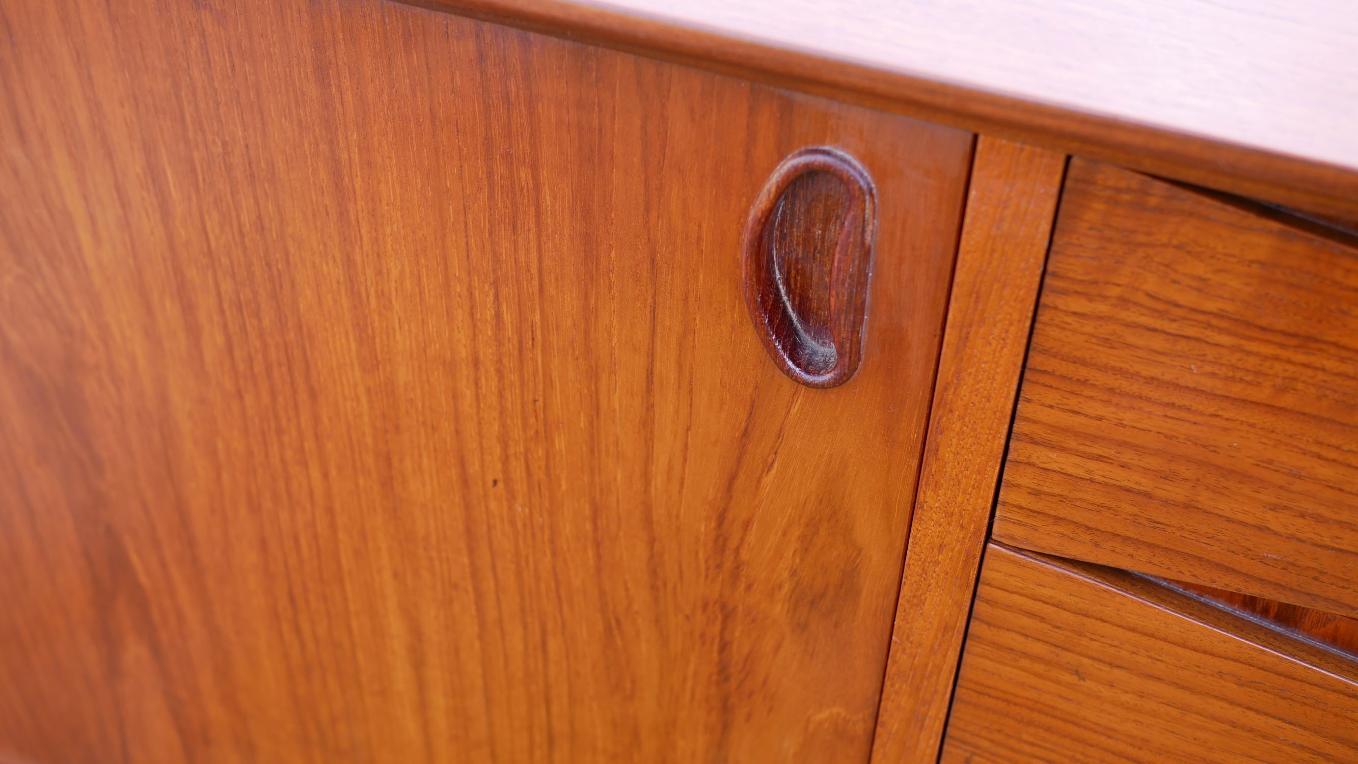 Sideboard teak by Oswald Vermaercke for V-type, 60 years