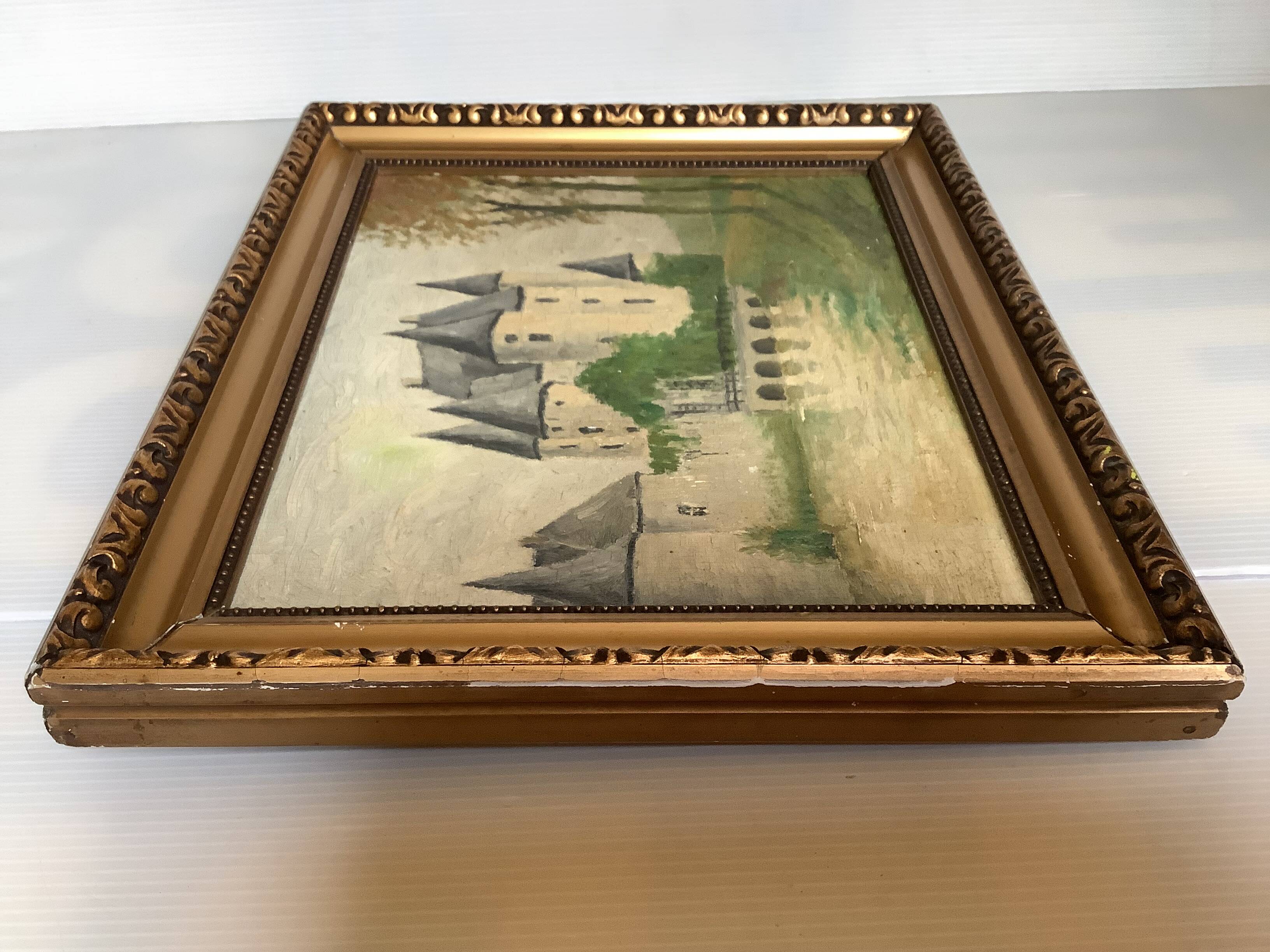 Tableau château de Ham Paul Herpels