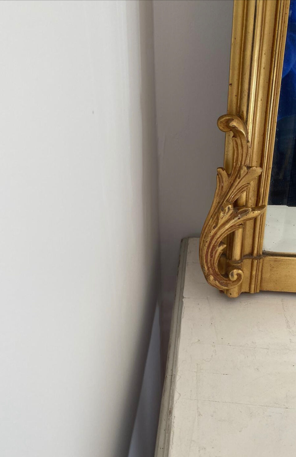 Old mirror Louis XV 145x92