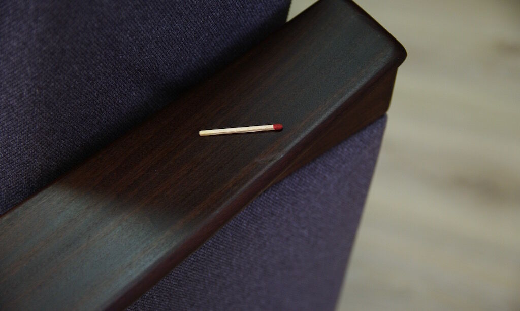 Danish teak sofa
