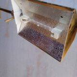 Liseuse / lampadaire articulé ep 1970 laiton doré
