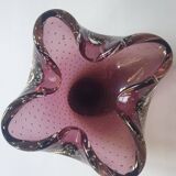 Murano sommerso ashtray
