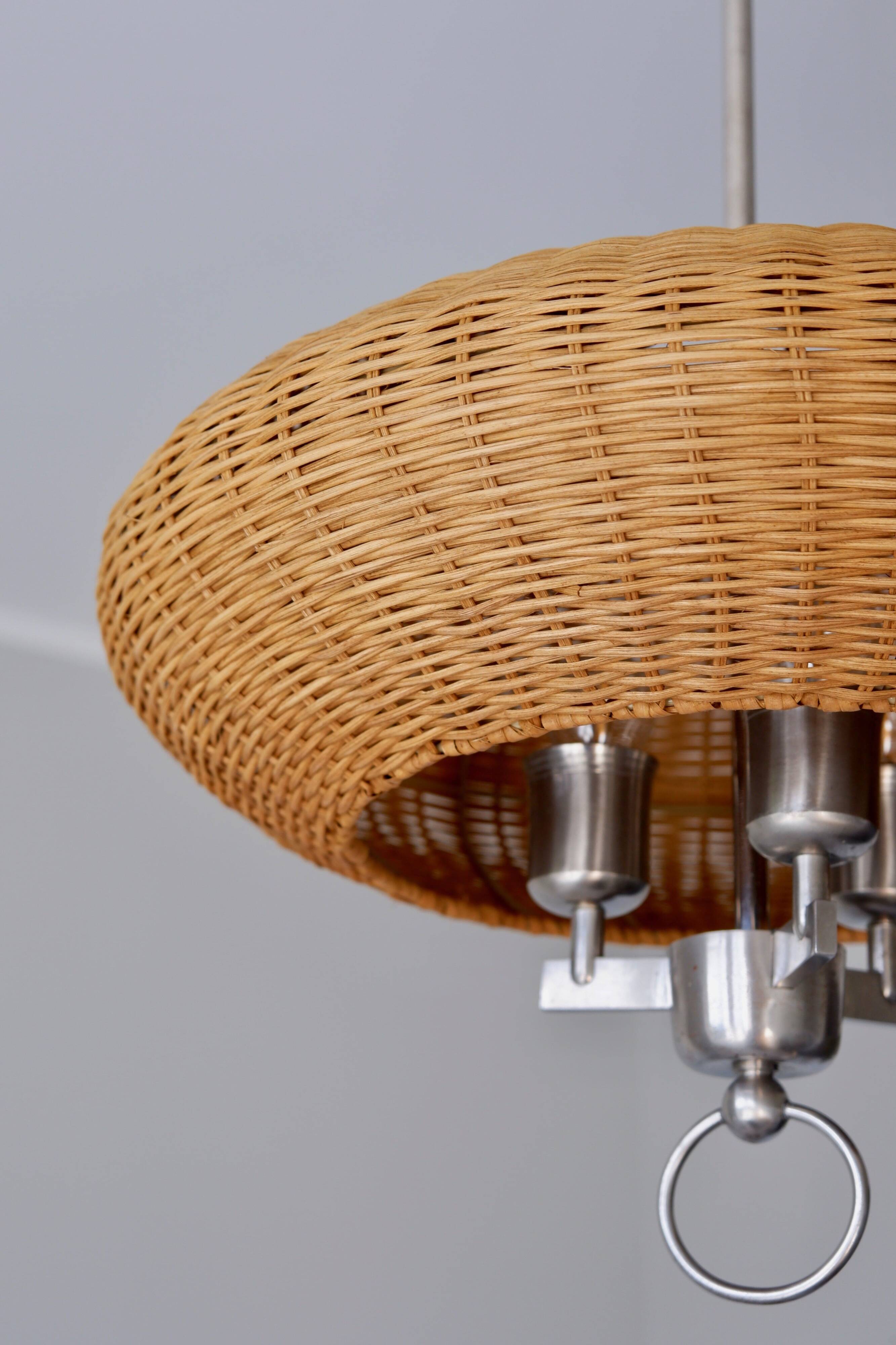Paavo Tynell, model 1355 ceiling lamp manufactured by Taito in the 1940s