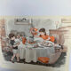 Set of 2 posters, the table & the house