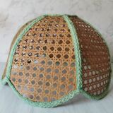 Vintage cane lampshade