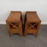 Paire de tables de chevet atelier Saint Sabin