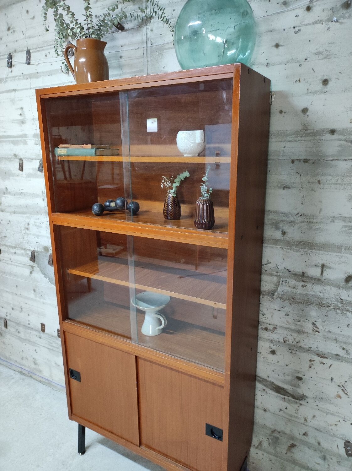 Étagère bibliothèque vintage