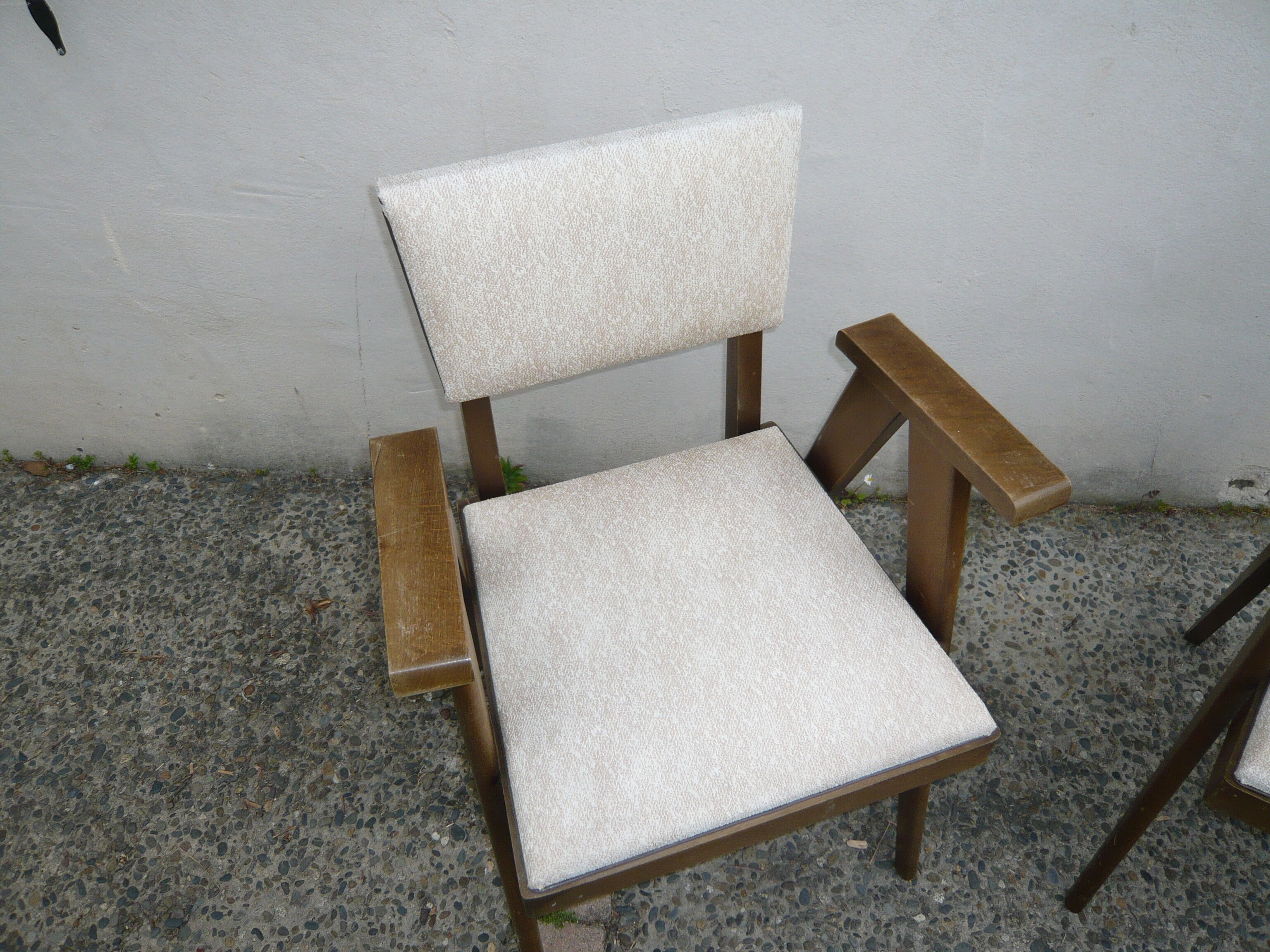 Fauteuils bridges vintages