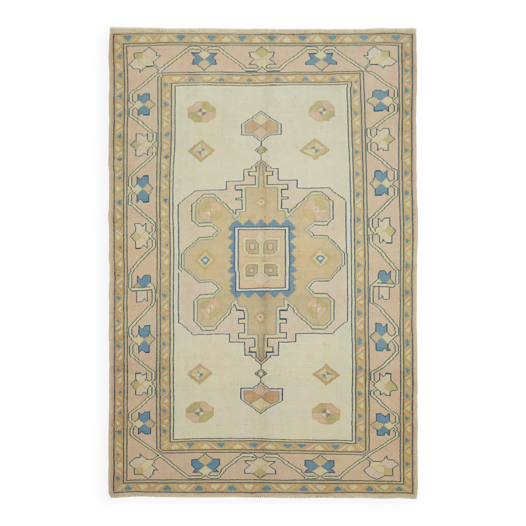 Turkish Vintage Anatolian Rug 159 cm x 239 cm