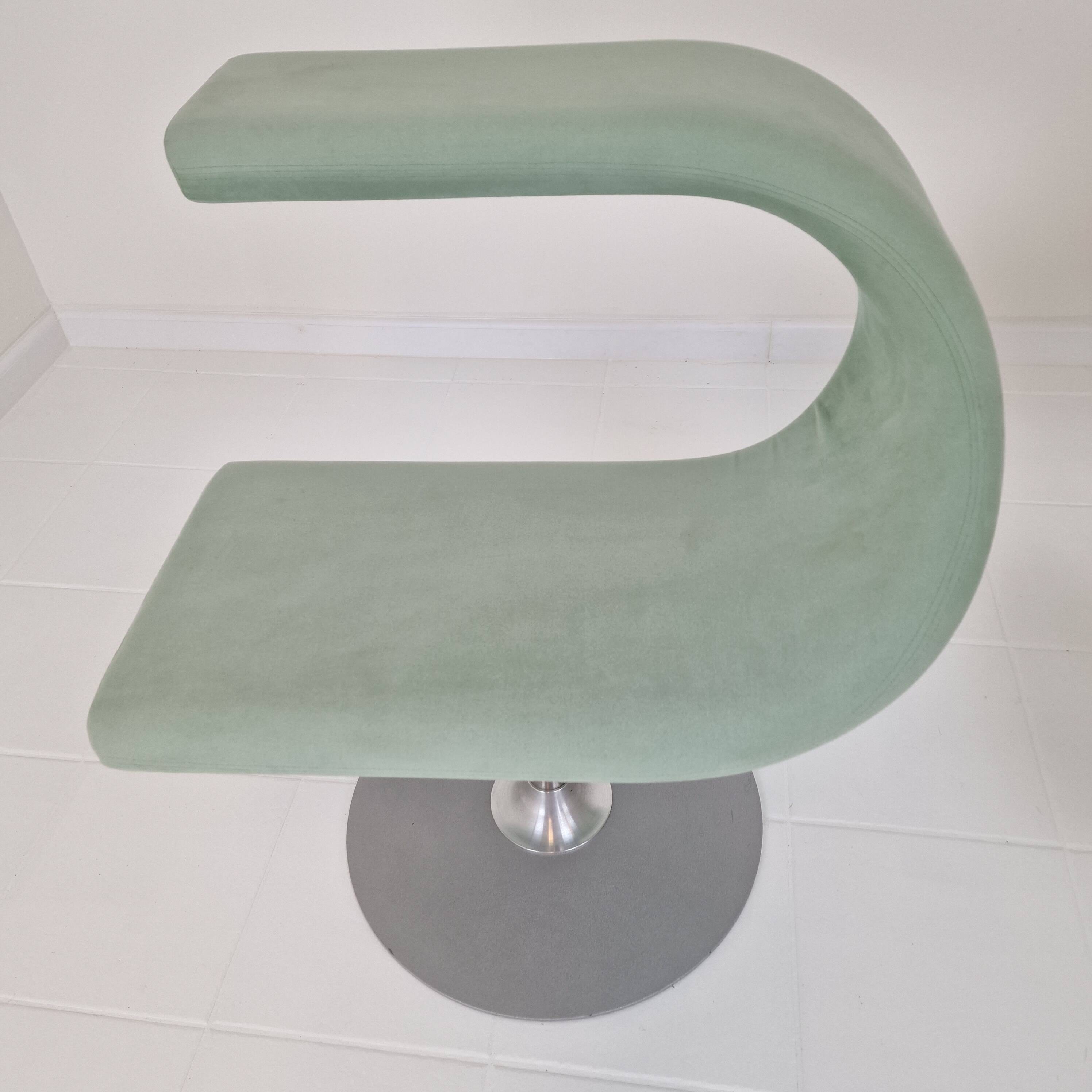 Set of 2 Bla Station Innovation C Swivel Chairs by Fredrik Mattson, Sweden