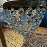 Ceiling chandelier with tassels