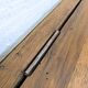 Antique wooden chest with moulded panels