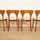 6 x dining chair | Koefoeds Hornslets | Niels Koefoed | Model Peter | Teak
