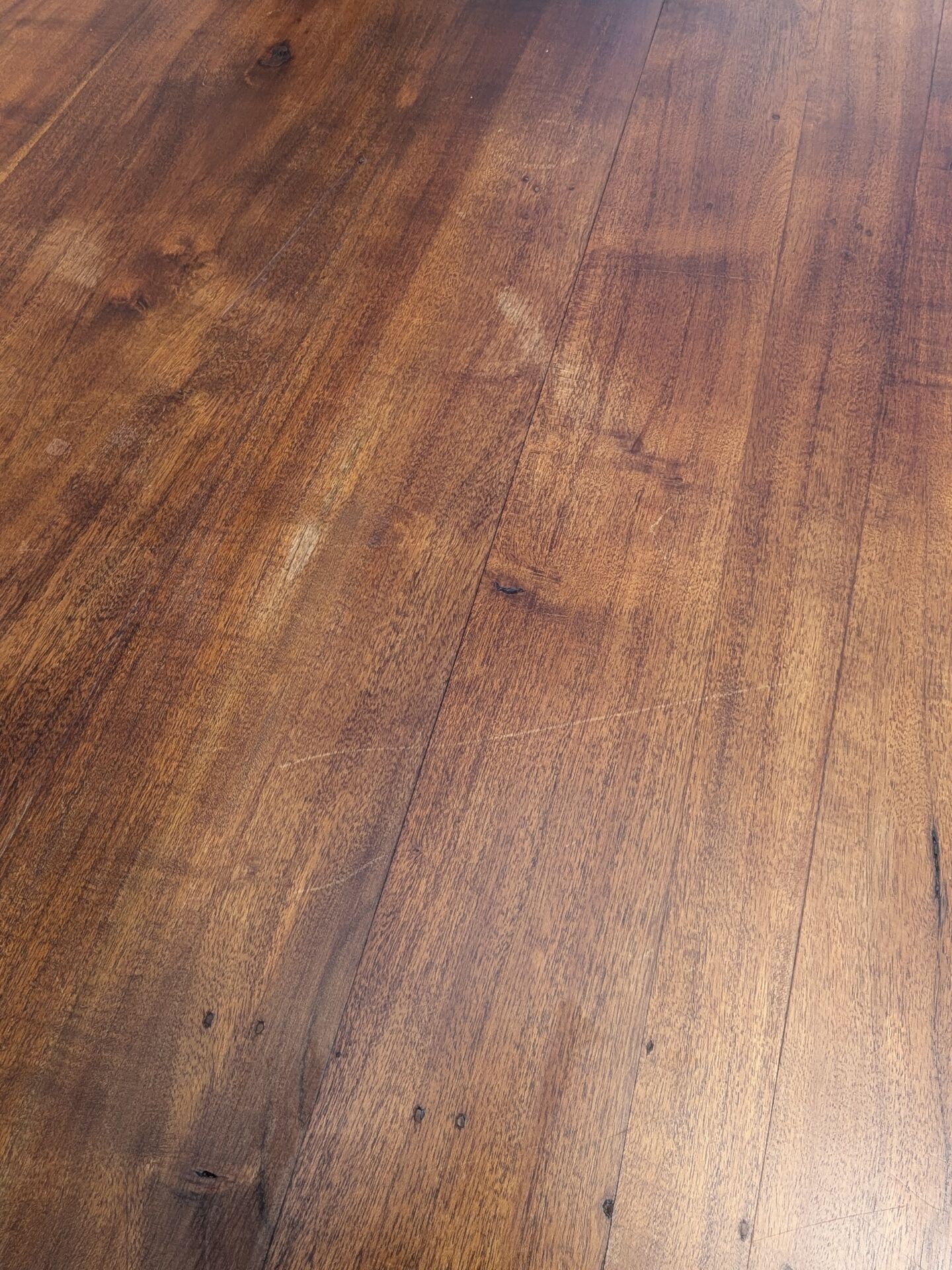 Belle Table A Manger En Fer Forgé Et Teck 180 cm 8 Convives