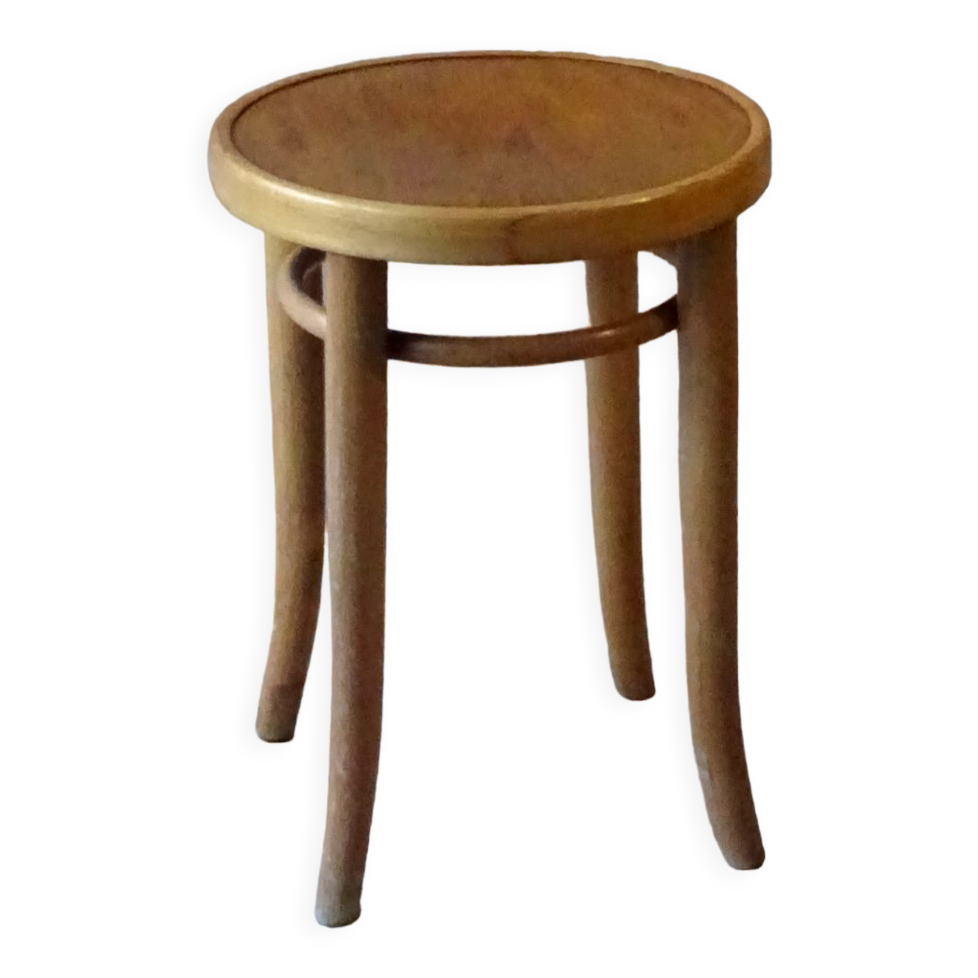 Thonet stool seated wood, circa 1930