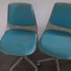 Paire de chaises de bureau Georg Leowald pour wilkhahn