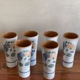 6 verres mazagran Pornic MBFA