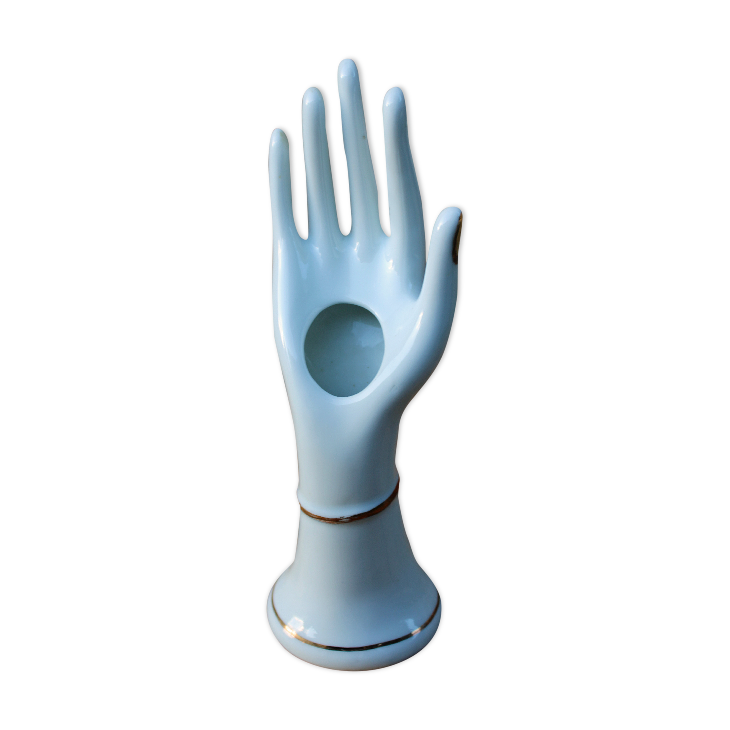 Limoges hand porcelain soliflore vase