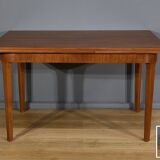 Table à rallonges Scandinave en Teck – 1960