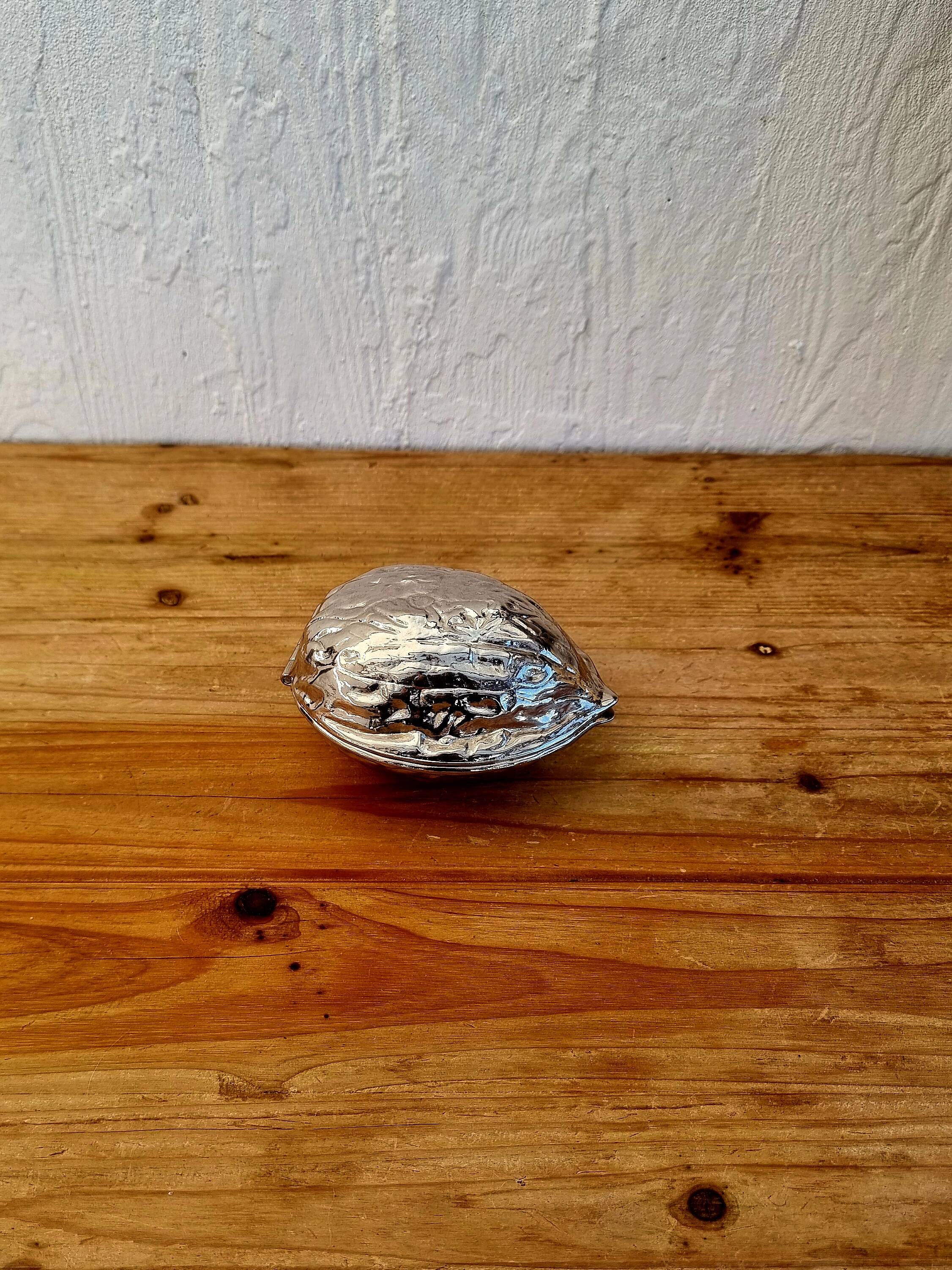 Silver-plated nutcracker