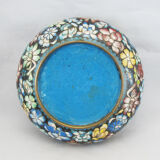 Pot lid in bronze enamel partition Chinese China