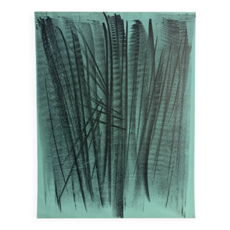 Hans HARTUNG, L 127, 1964 (RMN 205). Lithographie originale