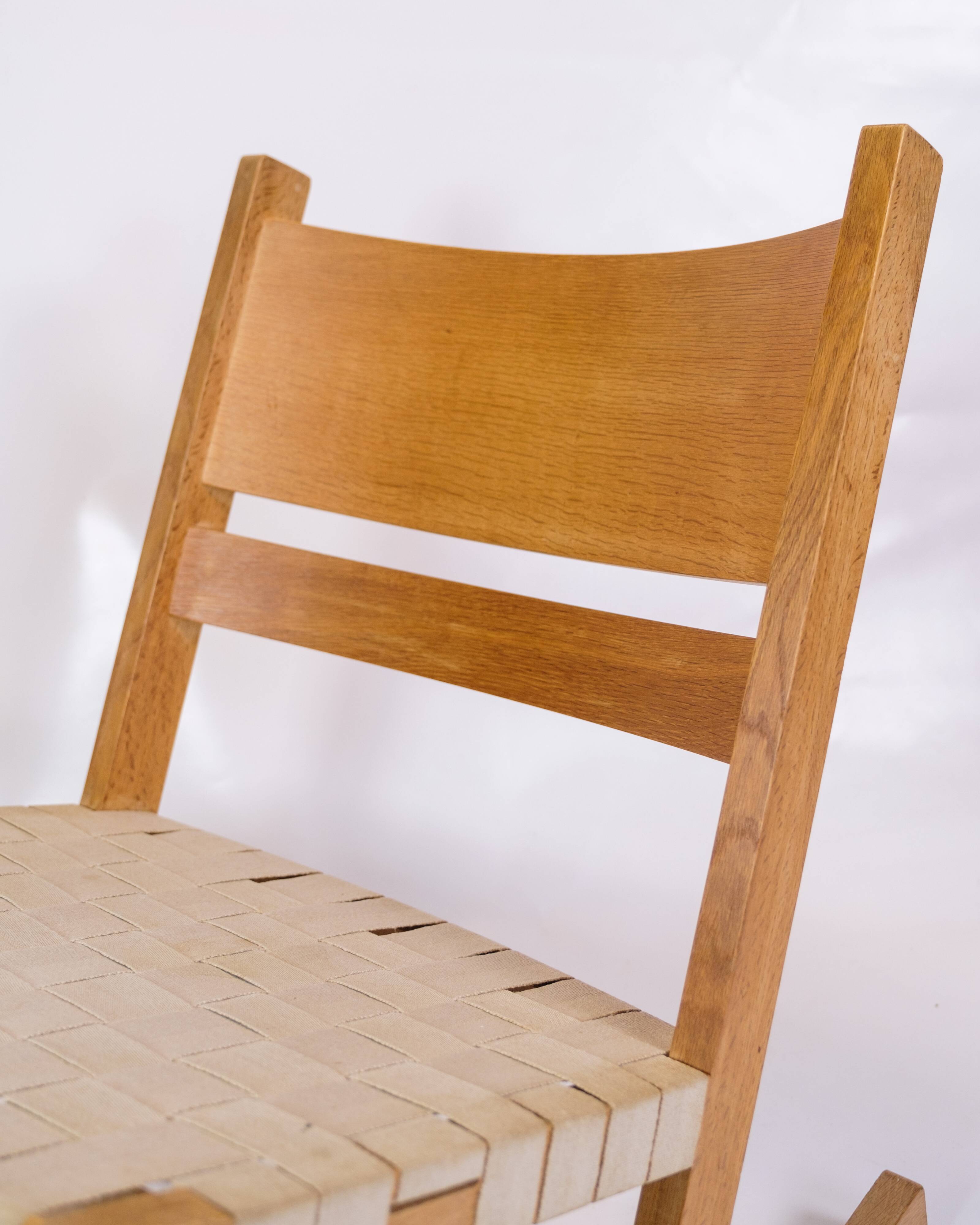 Rocking Chair Model GE674 Made In Olied Oak By Hans J. Wegner For Getama