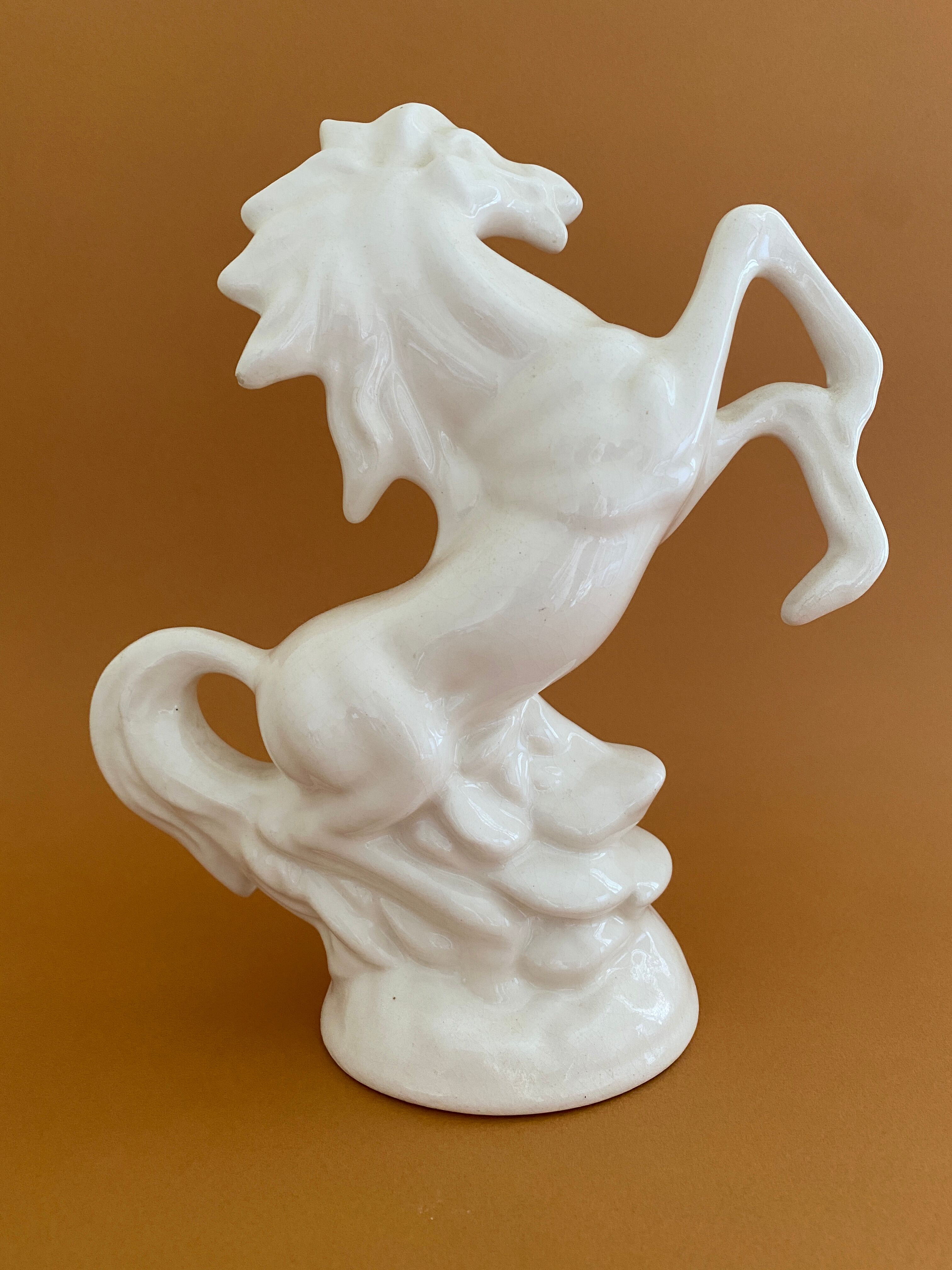 Horse art deco ceramic