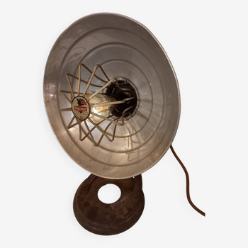 Industrial lamp, Thermor heater, 1950s, fully equipped.