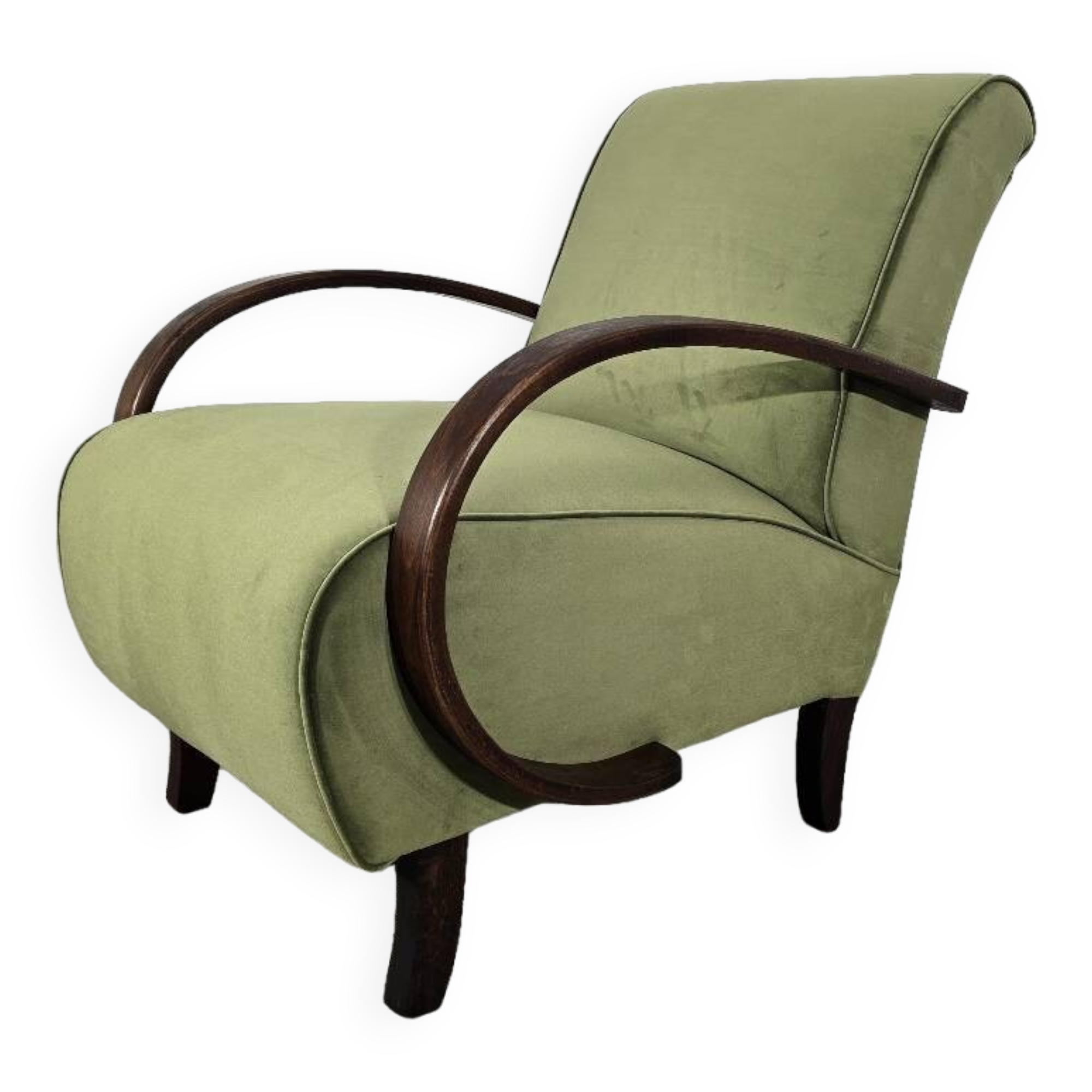 Armchair by Jindrich Halabala, 1940s