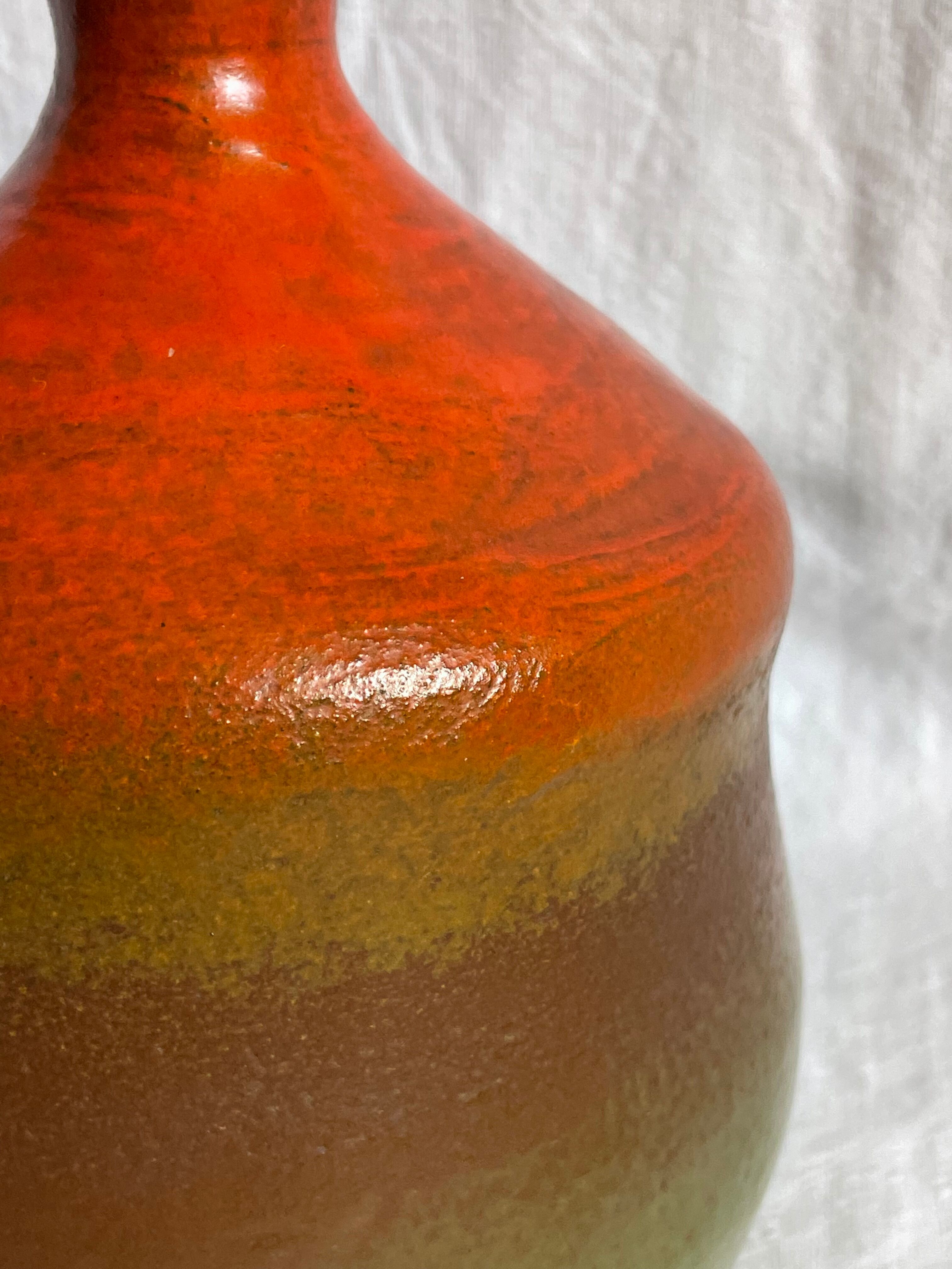 Vase ball glazed glazed gradient