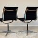 Model EA 105 aluminium chairs by Eames for Herman Miller, 1970s, set of 2