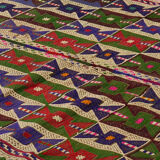 Anatolian handmade kilim rug 257 cm x 150 cm