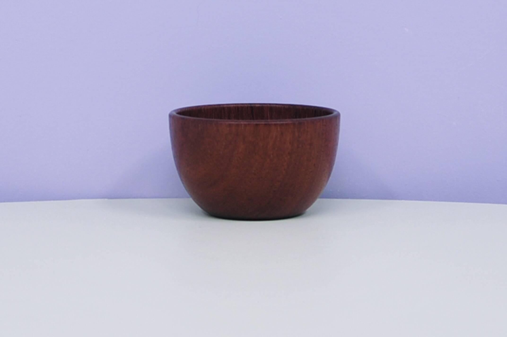 vintage teak bowl
