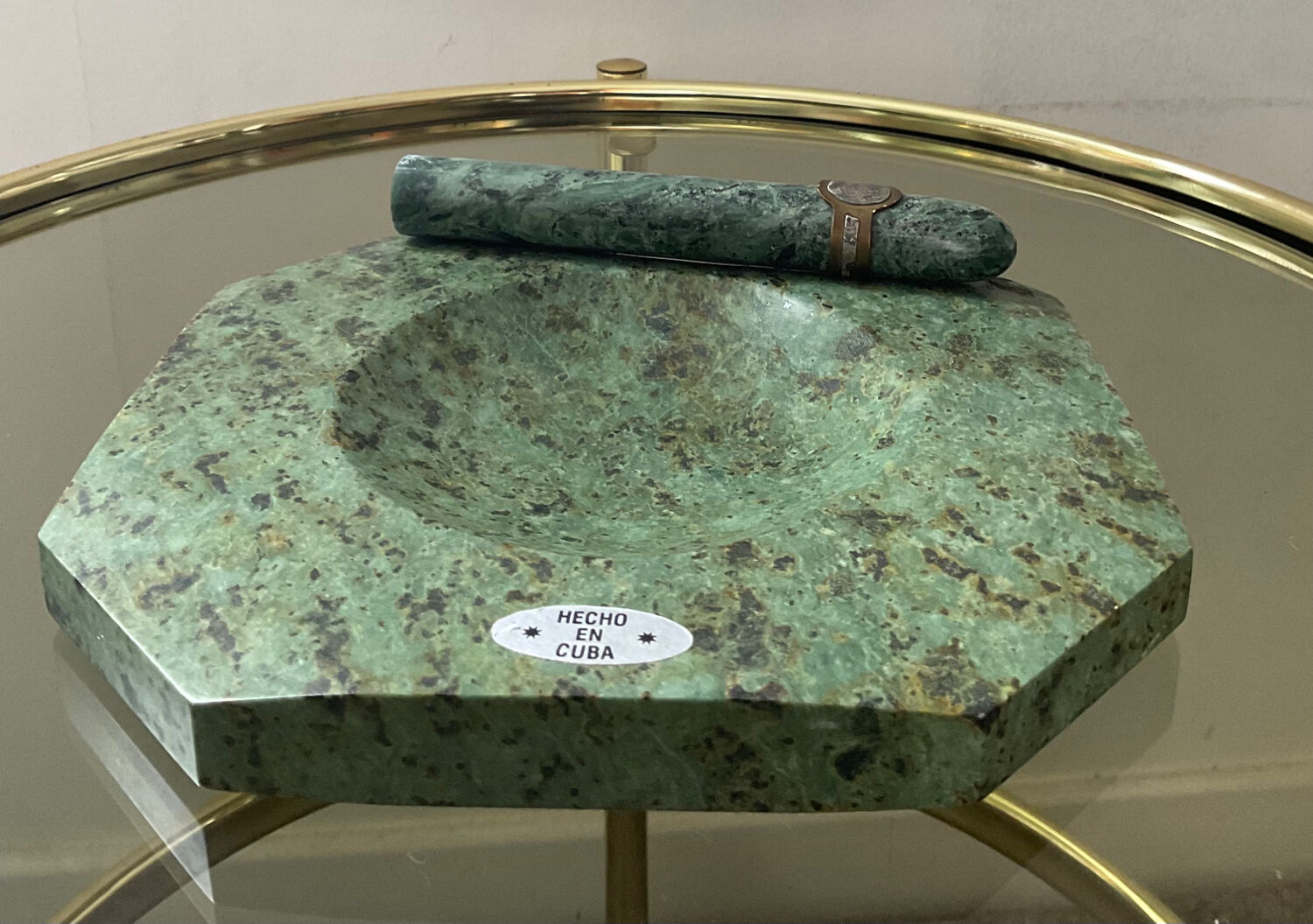 Cendrier vintage en marbre