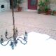 Lustre 6 branches en bronze