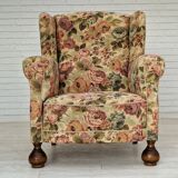 1950s danish vintage relax armchair in fabric