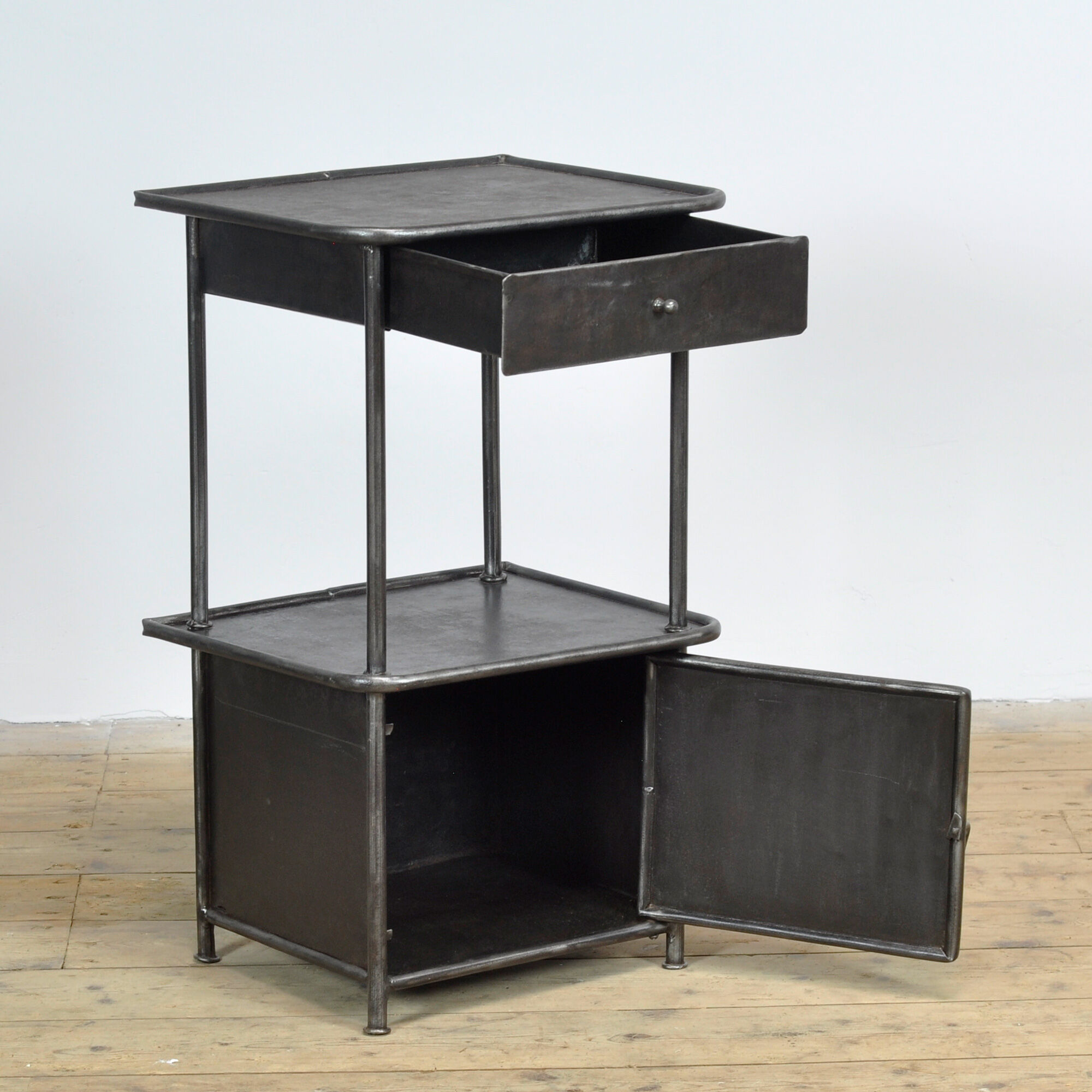 Iron bedside table, 1910s