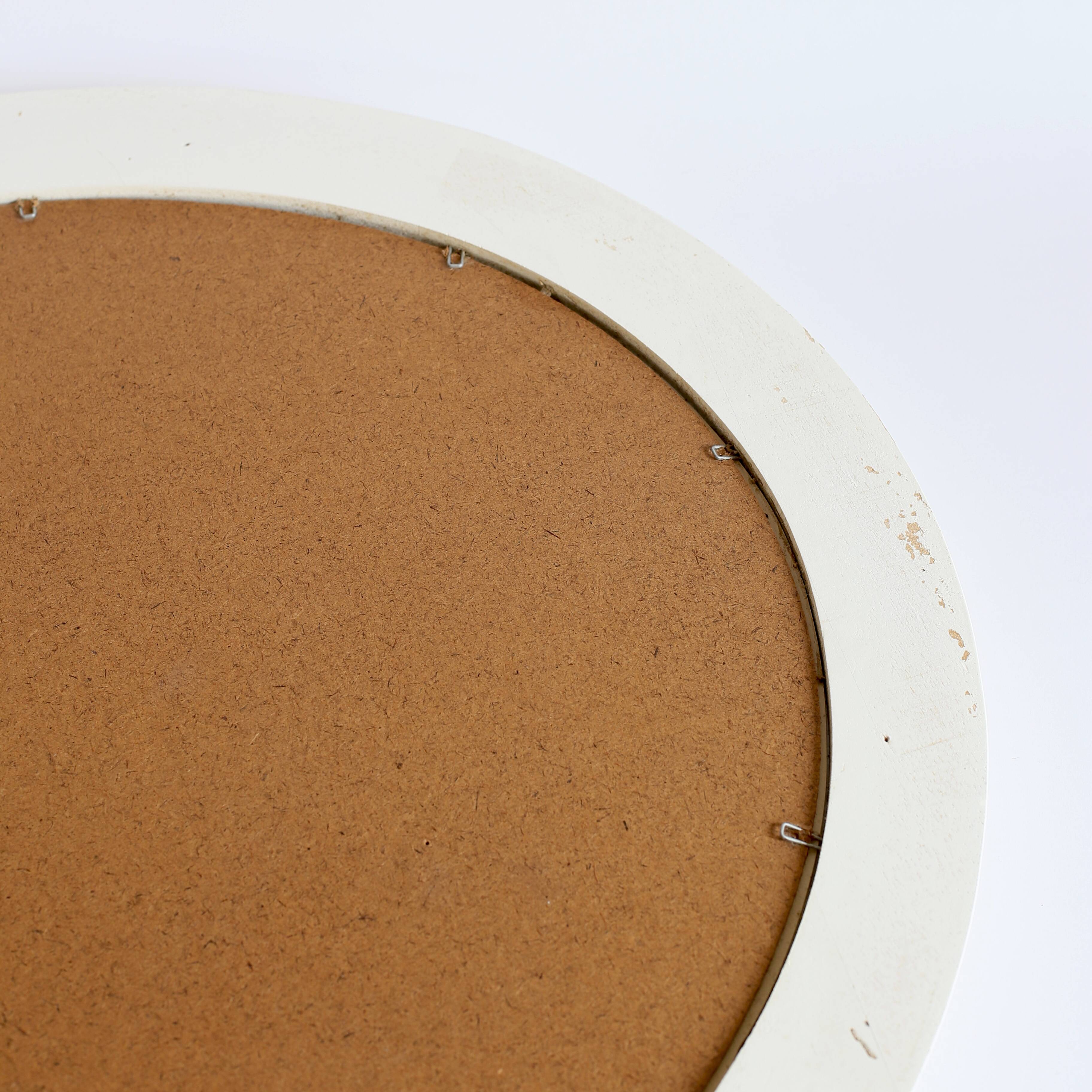 Vintage oval mirror