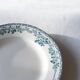 Old iron earth dish, nineteenth signed Debray "Guadeloupe"