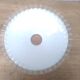 Serrated opaline lampshade cup