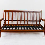Teak 3-seater sofa, 1960s