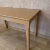 Old painted wooden table