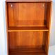 Scandinavian shelving unit in solid teak from the 1960s.