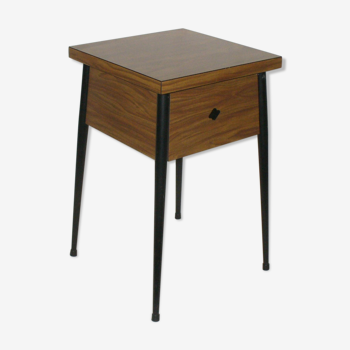 Tabouret Rotub avec coffre des années 50